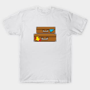 Cartoon Luggages T-Shirt